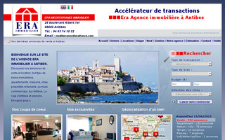 immobilierantibes.net website preview