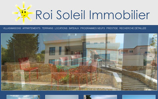 roisoleil-immo.com website preview