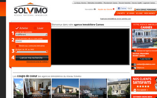 immobilier-cannes.solvimo.com website preview