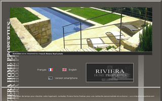 rivierahomeproperties.com website preview