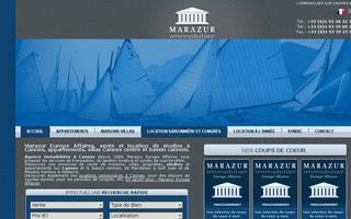 marazur-europeaffaires.com website preview