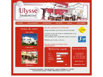ulysse-immo.fr website preview