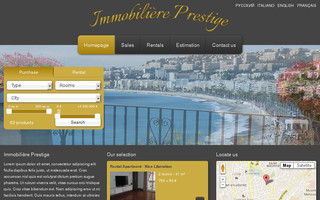 immobiliereprestige.com website preview