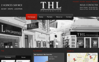 thl-properties.com website preview