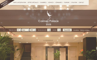 cannes-palace.com website preview