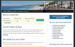 hotelnice.fr website preview
