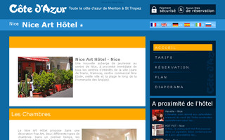 nice-art-hotel.cote.azur.fr website preview