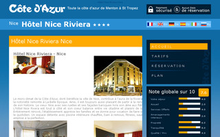 hotel-nice-riviera-nice.cote.azur.fr website preview