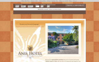 hotel-anis.com website preview