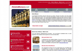 hotelsmonaco.net website preview