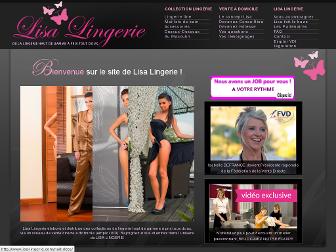 lisa-lingerie.com website preview