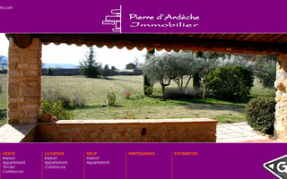 pierre-ardeche.com website preview