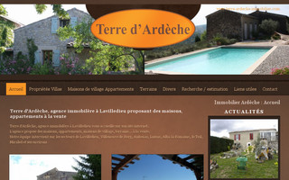 terre-ardeche-immobilier.com website preview