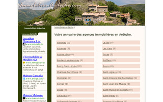 immobilier-ardeche.com website preview