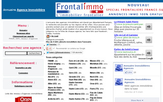 immobilieres-agences.fr website preview