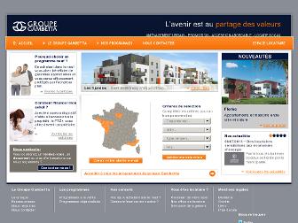 groupegambetta.fr website preview