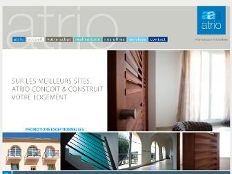 atrio-immo.fr website preview