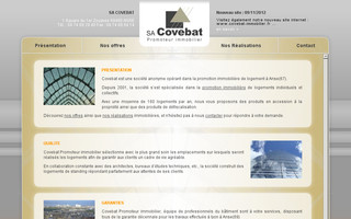 covebat-promoteur.com website preview