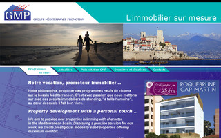 gmp-immobilier.fr website preview