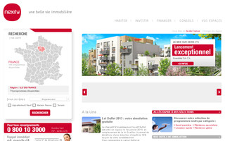 nexity-logement.com website preview