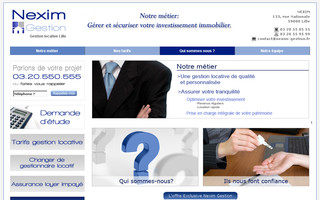 gestion-locative-nexim.fr website preview