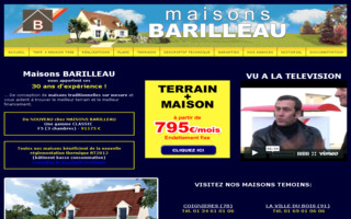 maisons-barilleau.fr website preview