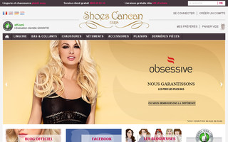 shoes-cancan.com website preview