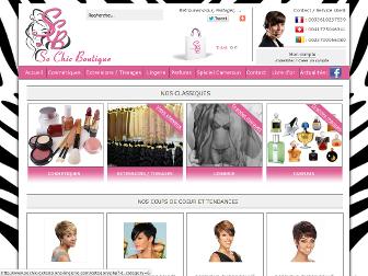 sochic-extensions-lingerie.com website preview