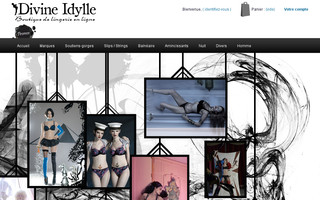 divineidylle-lingerie.com website preview