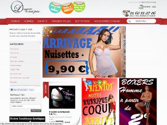 lingerieatoutprix.fr website preview