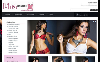 lina-lingerie.com website preview