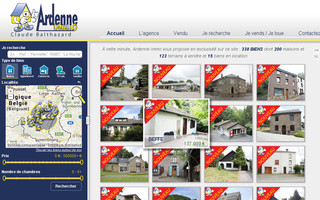 ardenneimmo.be website preview
