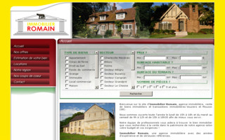 immobilier-romain.com website preview