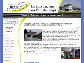 construction-maison-jubault.com website preview