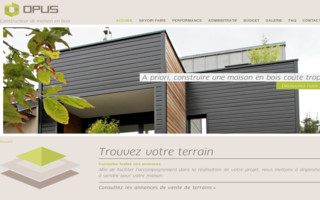 opusconstruction.fr website preview