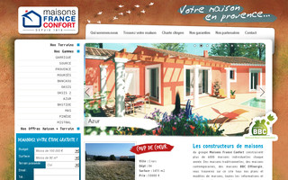 maisonsfranceconfortprovence.fr website preview