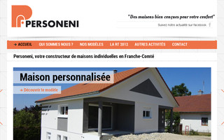 pavillons-personeni.fr website preview