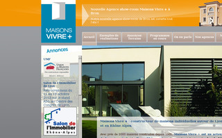vivreplus-construction.fr website preview