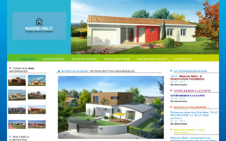 maisons-malet.com website preview