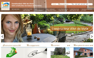 provence-maisons.fr website preview