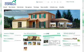 maisonscopreco.fr website preview