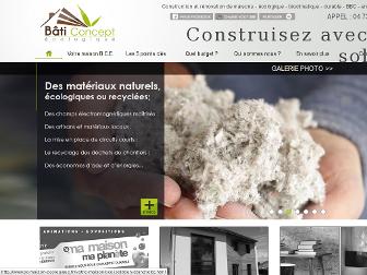 bc-maison-ecologique.fr website preview