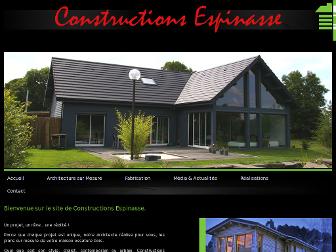 constructions-espinasse.fr website preview