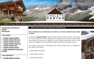 constructeur-chalet-savoie.com website preview
