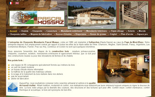chalets-charpente-menuiserie-mossaz.com website preview