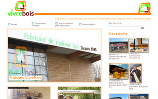 maison-vivrebois.com website preview