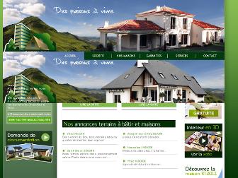 constructeur-maison-cantal.com website preview