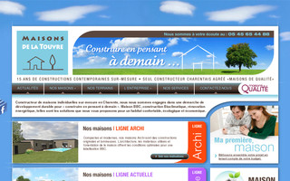 lesmaisonsdelatouvre.com website preview