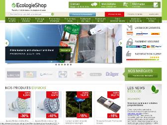ecologie-shop.com website preview