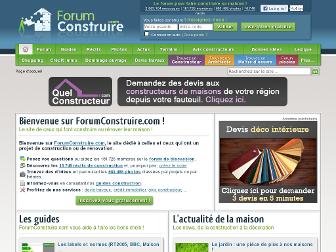 forumconstruire.com website preview